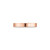 Tiffany Inspired T&CO.® Band Ring in Rose Gold with a Diamond - TIF100100676