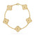 Van Cleef & Arpels Inspired Vintage Alhambra bracelet, 5 motifs - VCA100100146