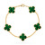 Van Cleef & Arpels Inspired Vintage Alhambra bracelet, 5 motifs - VCA100100116