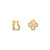 Van Cleef & Arpels Inspired Vintage Alhambra earrings - VCA100100060