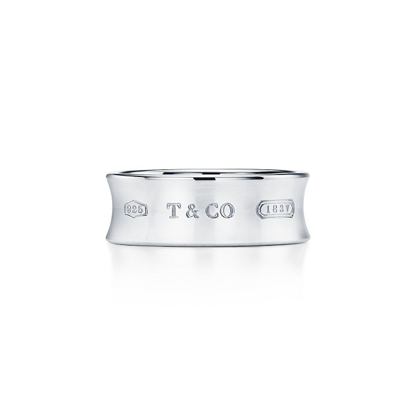 Tiffany Inspired Tiffany 1837® Ring in Silver, Medium - TIF100100699