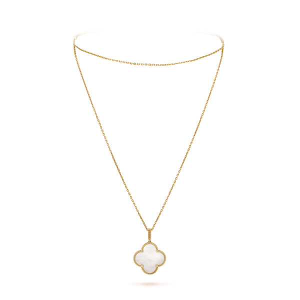 Van Cleef & Arpels Inspired Magic Alhambra long necklace, 1 motif - VCA100100117