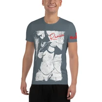 Ramien Expression All-Over Print Men's Athletic T-shirt 