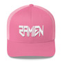 Ramien Trucker Cap Puff Embroidery