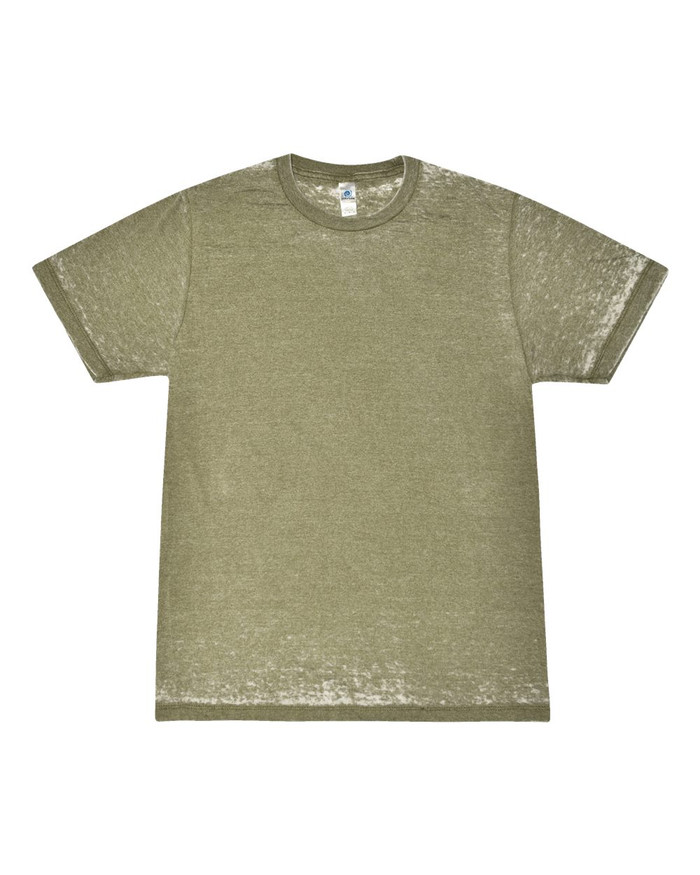 Acid Wash Burnout T-Shirt - 1350