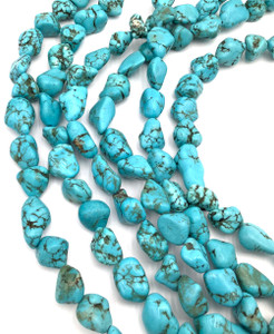 Green Turquoise Nugget Gemstone beads  Green Turquoise Nugget Gemstone beads