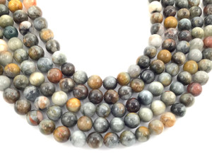8mm Tiger's eye round Gemstone Round beads