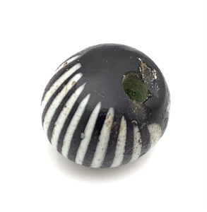 Antique Venetian drawn Speo glass trade bead