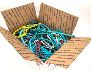 Amazing 50 Strands Box of Fine Gemstone Beads retail value $480