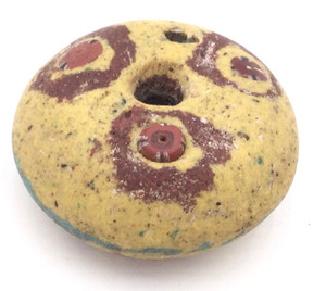 33mm Antique Bodom African Authentic Akoso Trade bead