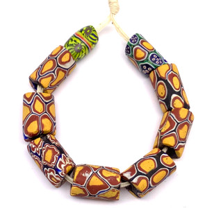Antique Venetian Millefiori African trade beads Antique Venetian Millefiori African trade beads
