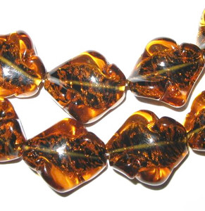 fine Czech handmade glass lamp bead fine Czech handmade glass lamp bead