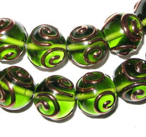 Fine Czech handmade glass Lampwork beads Fine Czech handmade glass Lampwork beads