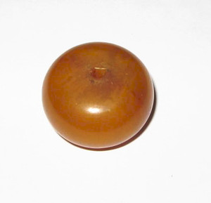 Antique African Copal Amber trade bead Antique African Copal Amber trade bead