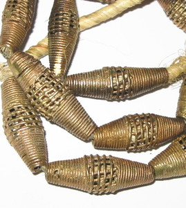 African authentic handmade Ghana fair trade brass beads African authentic handmade Ghana fair trade brass beads