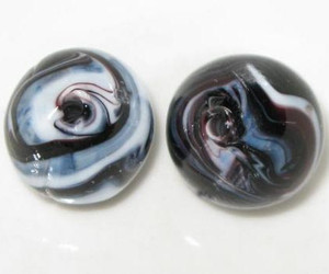 Authentic Handmade Venetian filligree glass beads Authentic Handmade Venetian filligree glass beads