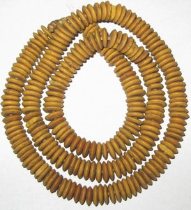 Old Venetian antique wound disk glass trade beads Old Venetian antique wound disk glass trade beads