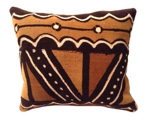 African Art African mud cloth bogolan pillow African Art African mud cloth bogolan pillow