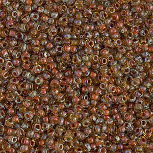 11/0 Seed Beads Miyuki Translucent picasso Lt topaz Glass beads