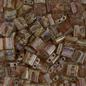 Seed Beads Miyuki Tila Picasso Tr Lt Smoky Topaz Glass Beads Seed Beads Miyuki Tila Picasso Tr Lt Smoky Topaz Glass Beads