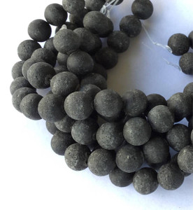 12mm Round smooth Lava unpolished unwaxed Black Volcanic Gems 12mm Round smooth Lava unpolished unwaxed Black Volcanic Gems