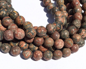Natural Leopard Skin Jasper round Gemstone beads 10mm Stone Natural Leopard Skin Jasper round Gemstone beads 10mm Stone