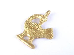Africa tribe handmade Sankofa brass pendant Africa tribe handmade Sankofa brass pendant