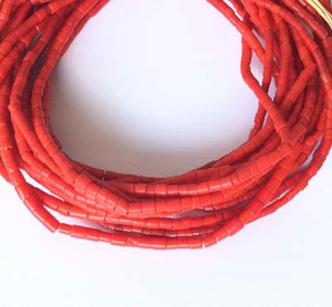 256 Vintage Asafo mountain man Ghana Crimson Red African beads 256 Vintage Asafo mountain man Ghana Crimson Red African beads