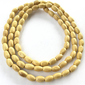 Natural Rosewood Oval Beads Natural Light teak Plantation color Natural Rosewood Oval Beads Natural Light teak Plantation color