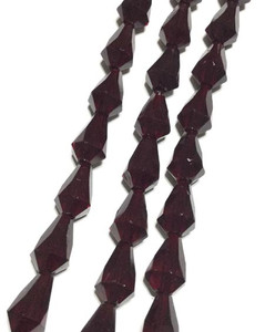 50PCS Preciosa Czech Dark Red Teardrop Fire Polished Glass Beads 50PCS Preciosa Czech Dark Red Teardrop Fire Polished Glass Beads