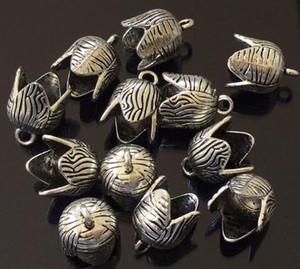 12PCS Antique Silver Fancy Bead Glue in end Cap Jewelry Supplies 12PCS Antique Silver Fancy Bead Glue in end Cap Jewelry Supplies