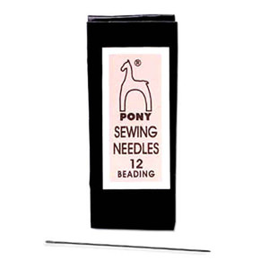 50 PCS of Pony Beading Needle # 12 English-Style High Quality-Beading Supplies 50 PCS of Pony Beading Needle # 12 English-Style High Quality-Beading Supplies
