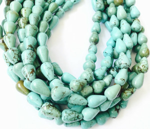 Fine Natural Long Drop Magnesite Turquoise Gemstone beads Stone-jewelry Supplies Fine Natural Long Drop Magnesite Turquoise Gemstone beads Stone-jewelry Supplies