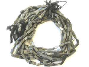Amazing Gemstone Dark Grey Labradorite Gemstone Beads-7-10mm Jewelry Supplies Amazing Gemstone Dark Grey Labradorite Gemstone Beads-7-10mm Jewelry Supplies