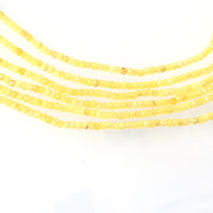 4mm Amazing Citrine faceted rondelle Gemstone Beads