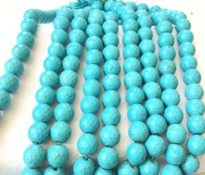 Turquoise oval Nugget Natural Gemstone beads Gemstone Beads