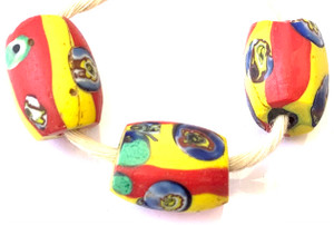 Antique Venetian Millefiori trade beads