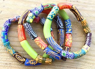 Krobo beads for jewelry design Krobo beads for jewelry design