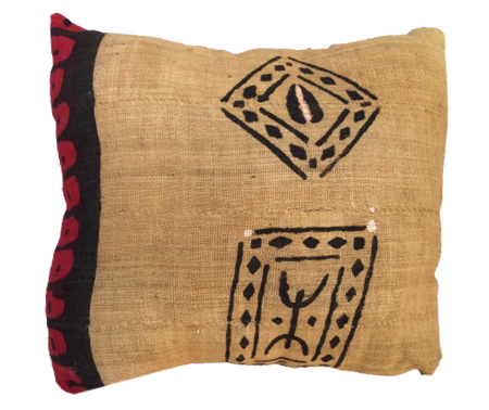 African art mud cloth Bogolan pillow