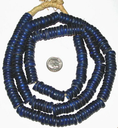 old annular (Dogon) European glass trade beads