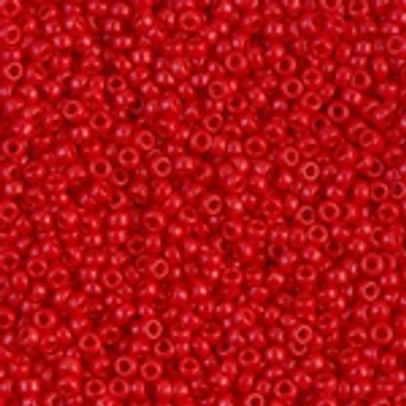 11/0 Seed Beads Miyuki Opaque Red Glass beads