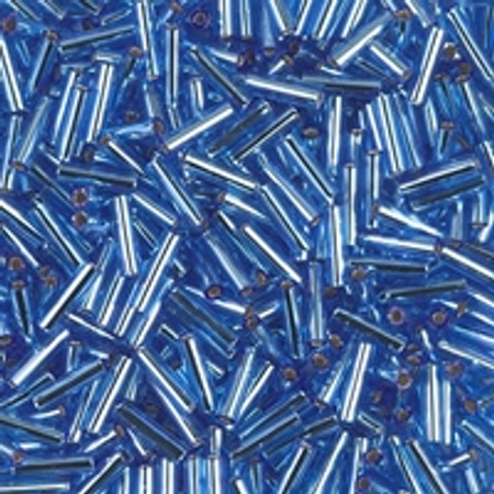 Japanese Seed Beads S/L Sapphire Bugle Glass beads