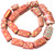 Antique variety Venetian red brick trade beads Antique variety Venetian red brick trade beads