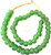 African translucent Green Krobo handmade Ghana glass beads African translucent Green Krobo handmade Ghana glass beads