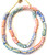 Made in Ghana Handmade mixed multi Recycled glass African trade beads Made in Ghana Handmade mixed multi Recycled glass African trade beads