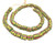Ghana Handmade Glade Green multi Recycled glass African trade beads