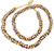 Ghana Handmade brown multi Recycled glass African trade beads