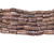 Ghana Handmade brown multi Recycled glass African trade beads [02020]