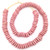 Ghana Ashanti handmade Recycled Glass pink Disk Saucer Beads  Ghana Ashanti handmade Recycled Glass pink Disk Saucer Beads