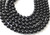 10mm Natural Black onyx Round Faceted Gemstone Beads